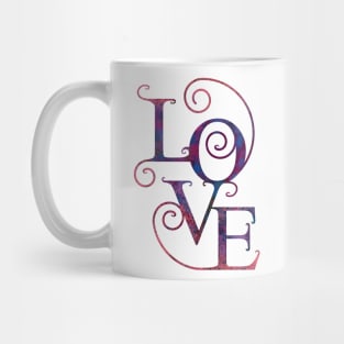 Love Lettering Design Mug